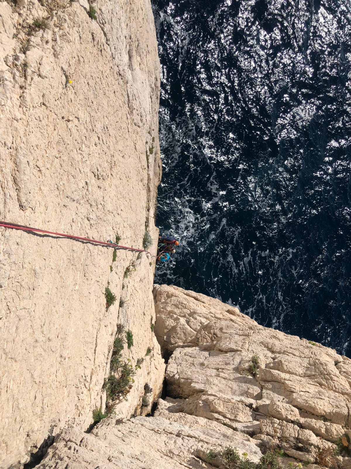 You are currently viewing Stage Grandes voies dans les Calanques